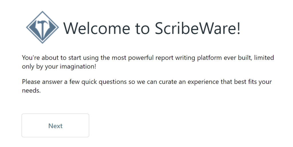 configure RV Scribeware boilerplate